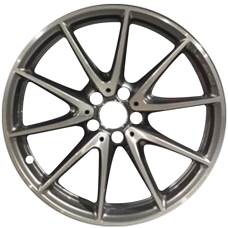 2020 Mercedes E63 Wheel 19" Charcoal Aluminum 5 Lug W95045C-3