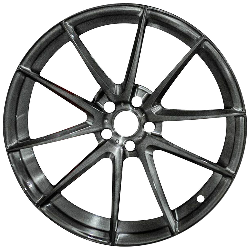 2020 Mercedes E63 Wheel 19" Charcoal Aluminum 5 Lug W95046C-3