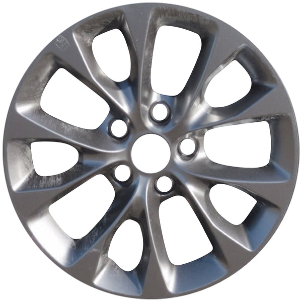 2021 Chrysler Pacifica Wheel 18" Machined Dark Charcoal Aluminum 5 Lug W95055MDC-1