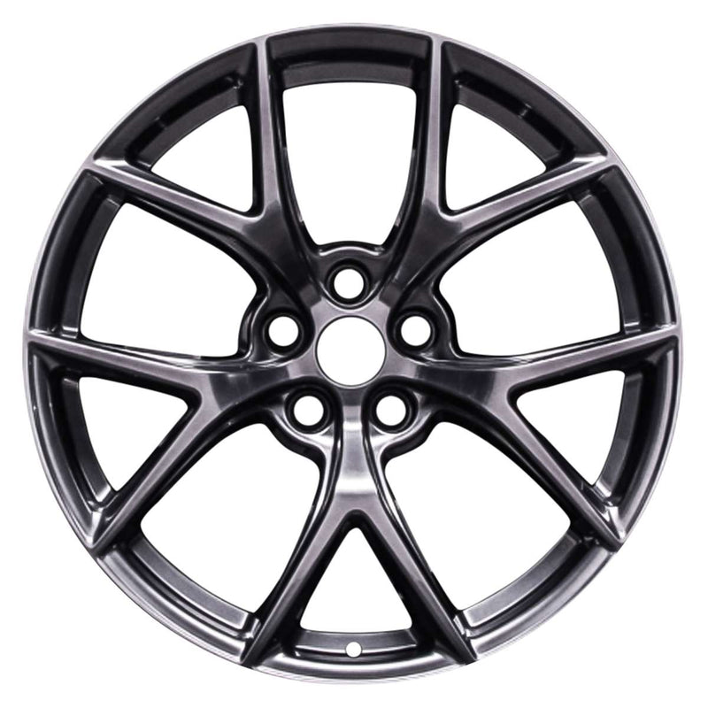 2020 ford mustang wheel 19 dark hyper aluminum 5 lug w10165dh 3