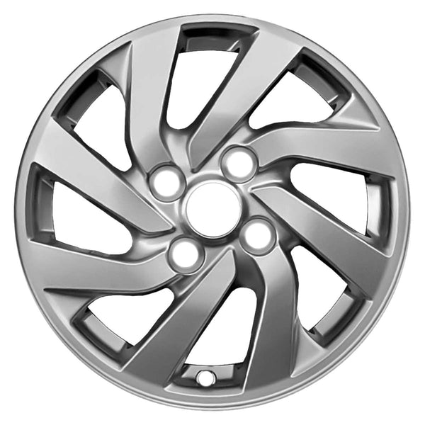 2019 Mitsubishi Mirage Wheel 14" Silver Aluminum 4 Lug W96027S-3