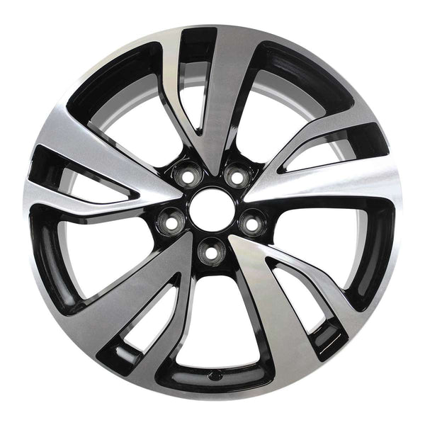 2020 honda odyssey wheel 19 machined gloss black aluminum 5 lug w64120mb 3