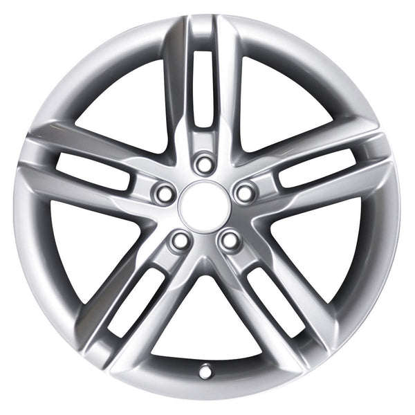 2014 Audi A4 Rueda 18" Plata Aluminio 5 Lug W96032S-2