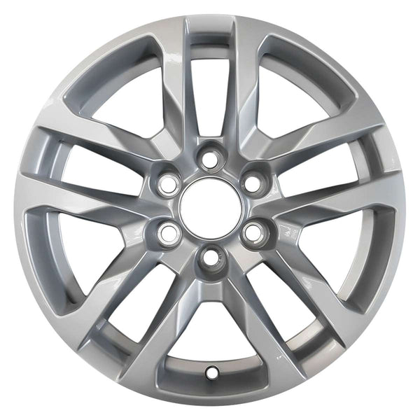 2019 gmc sierra wheel 18 silver aluminum 6 lug w5912s 3