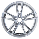 2019 chevrolet camaro wheel 20 silver aluminum 5 lug w5872s 1