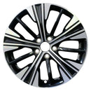 2018 Mitsubishi Eclipse Rueda 18" Aluminio negro brillante mecanizado 5 lengüetas W96207MB-1
