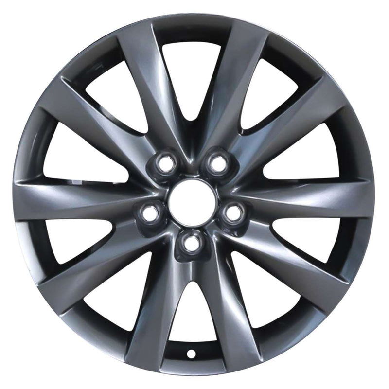 2019 Mazda 6 Wheel 17" Charcoal Aluminum 5 Lug W96238C-2