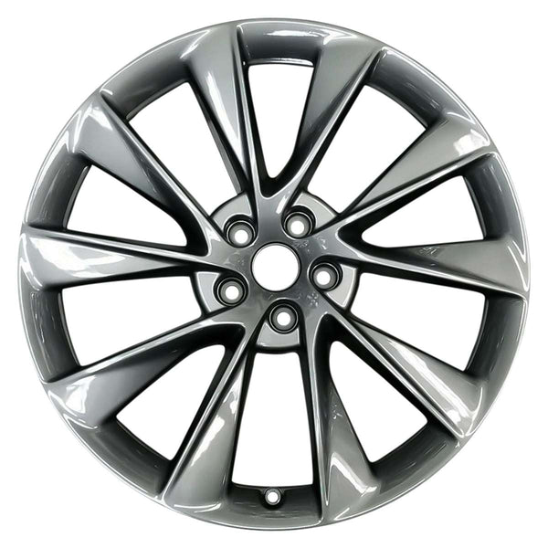 2017 Tesla Model Wheel 21" Charcoal Aluminum 5 Lug W96250C-7