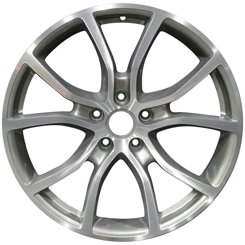 2020 Porsche Cayenne Wheel 21" Machined Silver Aluminum 5 Lug W96293MS-3