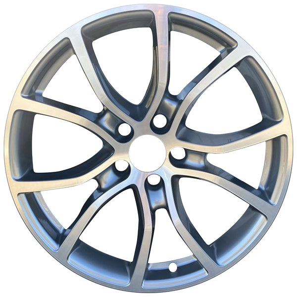 2020 Porsche Cayenne Wheel 21" Machined Silver Aluminum 5 Lug W96294MS-3