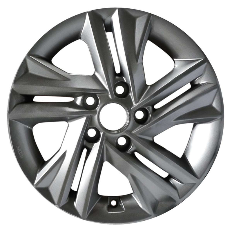 2020 hyundai elantra wheel 16 silver aluminum 5 lug w70944s 2