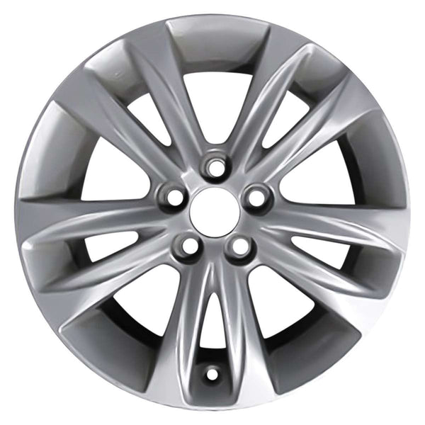 2015 Lexus CT200H Wheel 16" Silver Aluminum 5 Lug W96354S-2