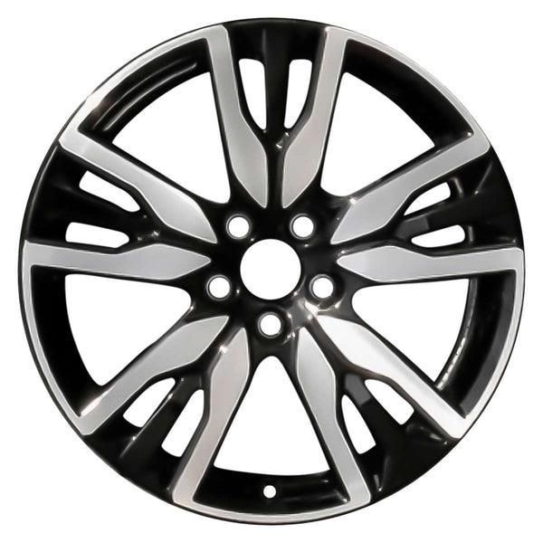 2019 honda pilot wheel 20 machined gloss black aluminum 5 lug w63149mb 1