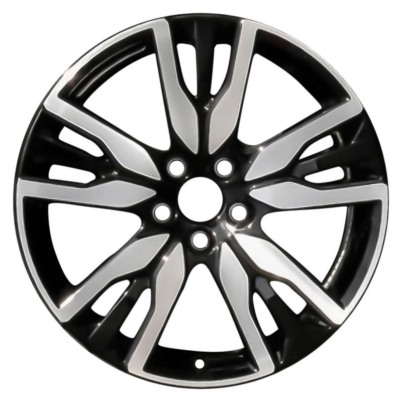 2021 honda pilot wheel 20 machined gloss black aluminum 5 lug w63149mb 4