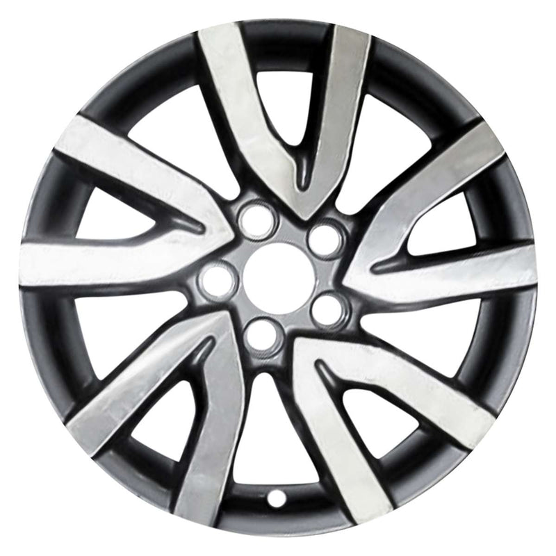 2020 honda pilot wheel 18 machined charcoal aluminum 5 lug w63148mc 2