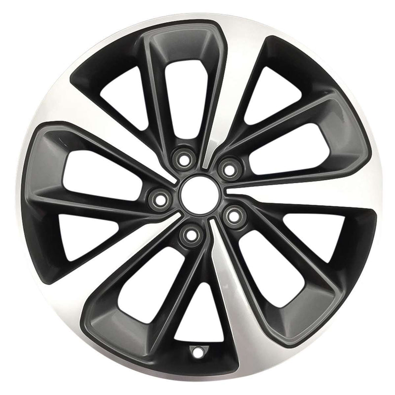 2020 kia sorento wheel 18 machined charcoal aluminum 5 lug w74783mc 2