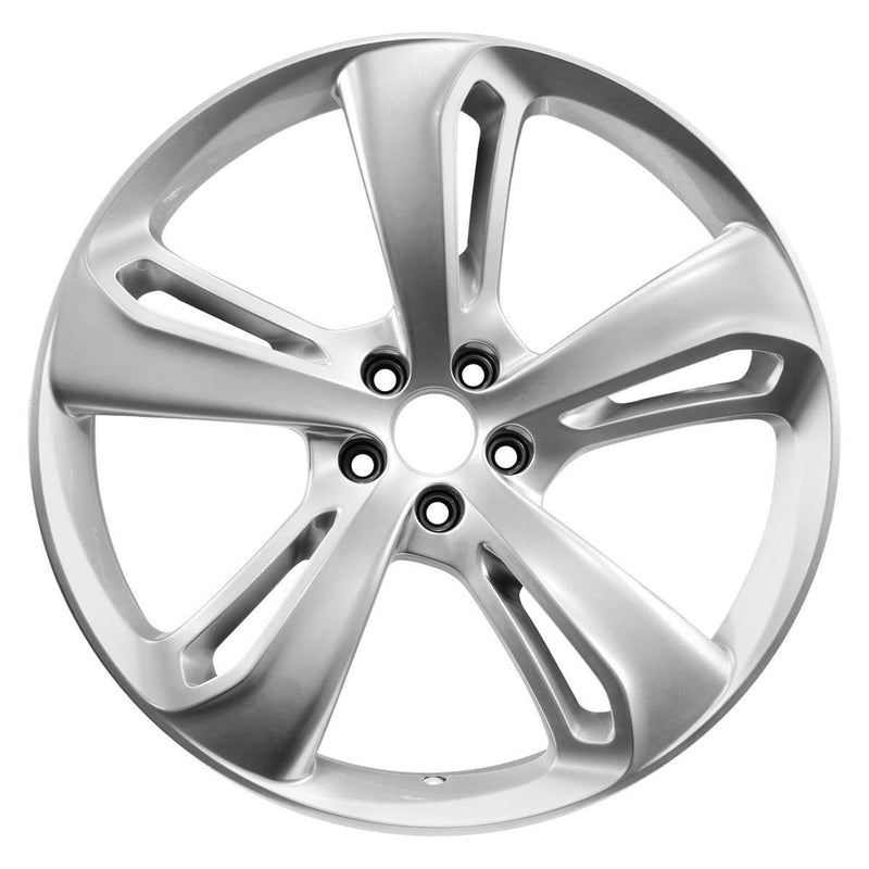 2018 Bentley Continental Wheel 21" Hyper Aluminum 5 Lug W96432H-1