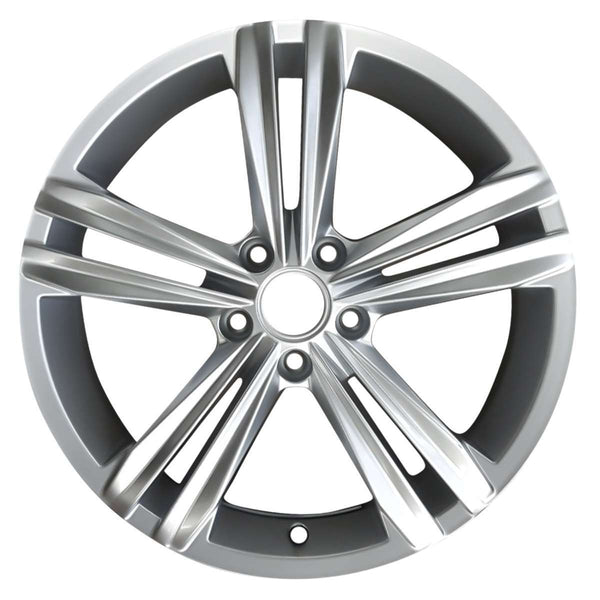 2019 Volkswagen Tiguan Wheel 18" Hyper Aluminum 5 Lug W96437H-2