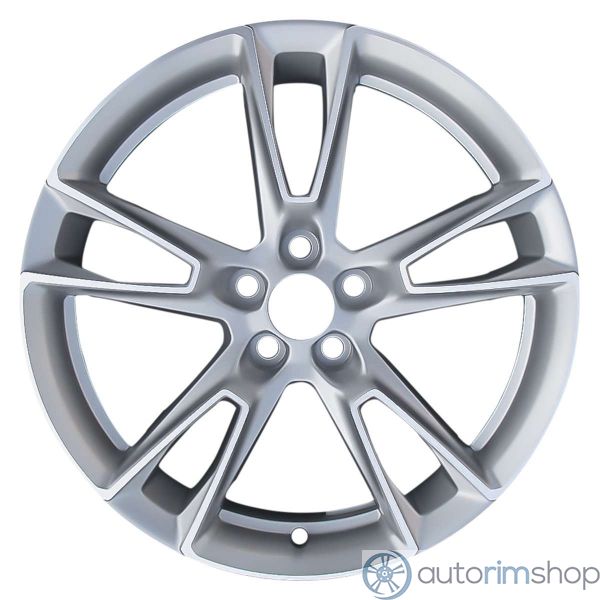 2019 chevrolet camaro wheel 20 silver aluminum 5 lug w5875s 1