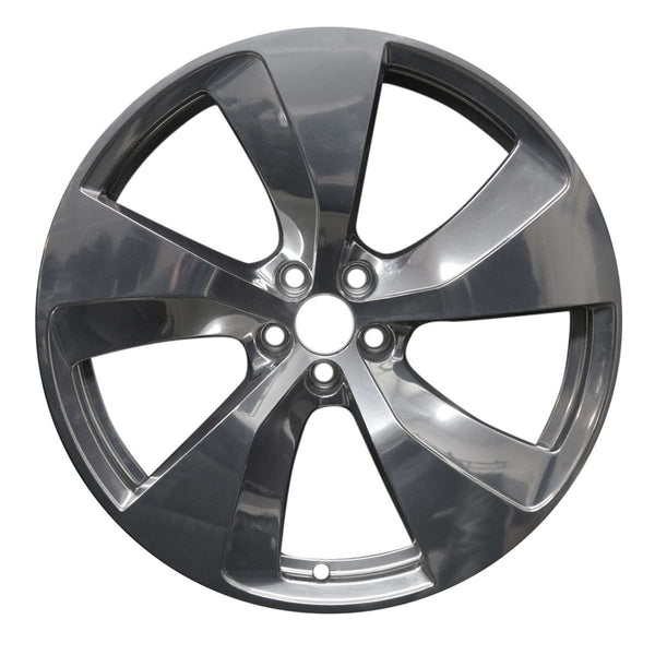 2019 Audi Q7 Wheel 21" Polished Aluminum 5 Lug W96501P-1