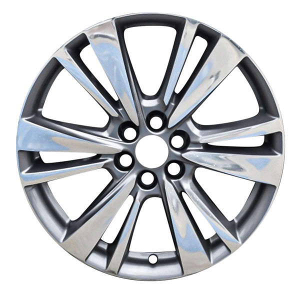 2020 cadillac xt6 wheel 20 polished silver aluminum 6 lug w4847pc 1