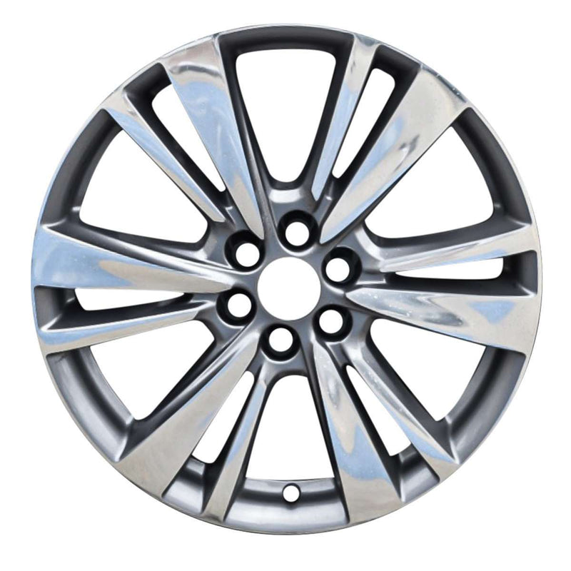 2020 cadillac xt5 wheel 20 polished silver aluminum 6 lug w4847pc 3