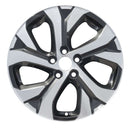 2020 subaru outback wheel 18 machined charcoal aluminum 5 lug w68883mc 1