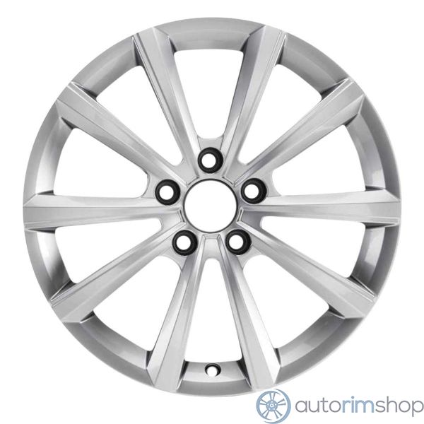 2020 Volkswagen Jetta Wheel 16" Silver Aluminum 5 Lug W96691S-2