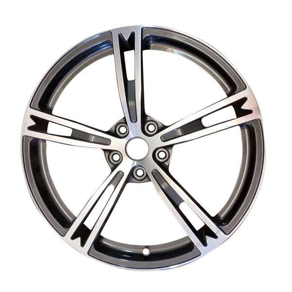 2020 Maserati GranTurismo Wheel 20" Machined Charcoal Aluminum 5 Lug W96716MC-3