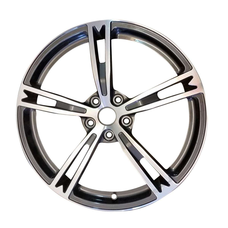 2020 Maserati GranTurismo Wheel 20" Machined Charcoal Aluminum 5 Lug W96717MC-3