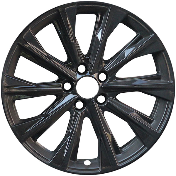 2021 Cadillac CT4 Wheel 19" Black Aluminum 5 Lug W96914B-2