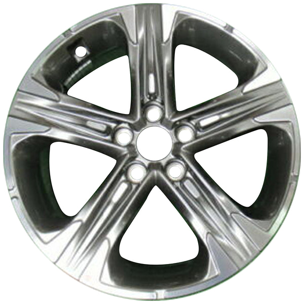 2021 Kia K5 Rueda 18" Aluminio Carbón Oscuro Maquinado 5 Lug W96960MDC-1