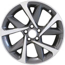 2022 Hyundai Sonata Wheel 19" Machined Charcoal Aluminum 5 Lug W96972MC-2