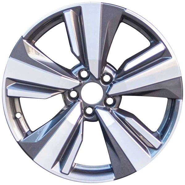 2021 Nissan Rogue Wheel 19" Machined Charcoal Aluminum 5 Lug W96987MC-1