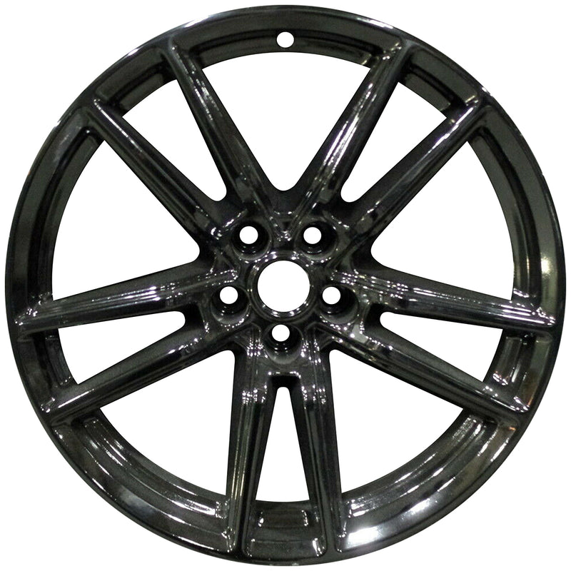 2021 Ford Mustang Wheel 20" Black Aluminum 5 Lug W96991B-2