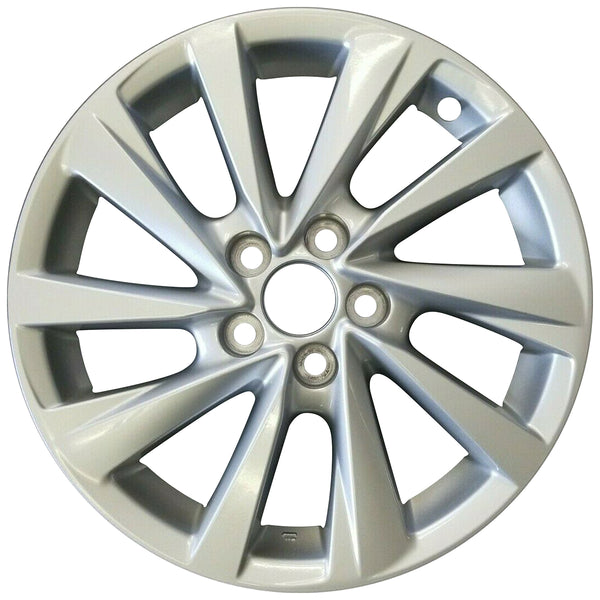 2021 Toyota Camry Wheel 17" Silver Aluminum 5 Lug W96992S-1