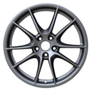 2012 Porsche 911 Wheel 20" Charcoal Aluminum 5 Lug W97017C-1