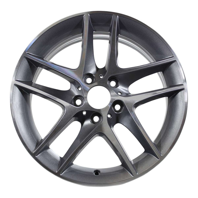 2014 BMW 135i Wheel 18" Machined Charcoal Aluminum 5 Lug W97024MC-4