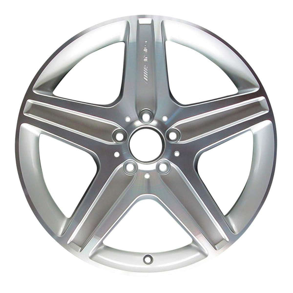 2011 Mercedes GLK250 Wheel 19" Machined Silver Aluminum 5 Lug W97058MS-4