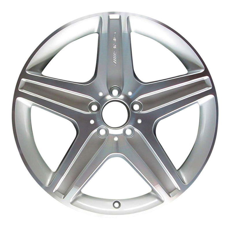 2012 Mercedes GLK250 Wheel 19" Machined Silver Aluminum 5 Lug W97058MS-5