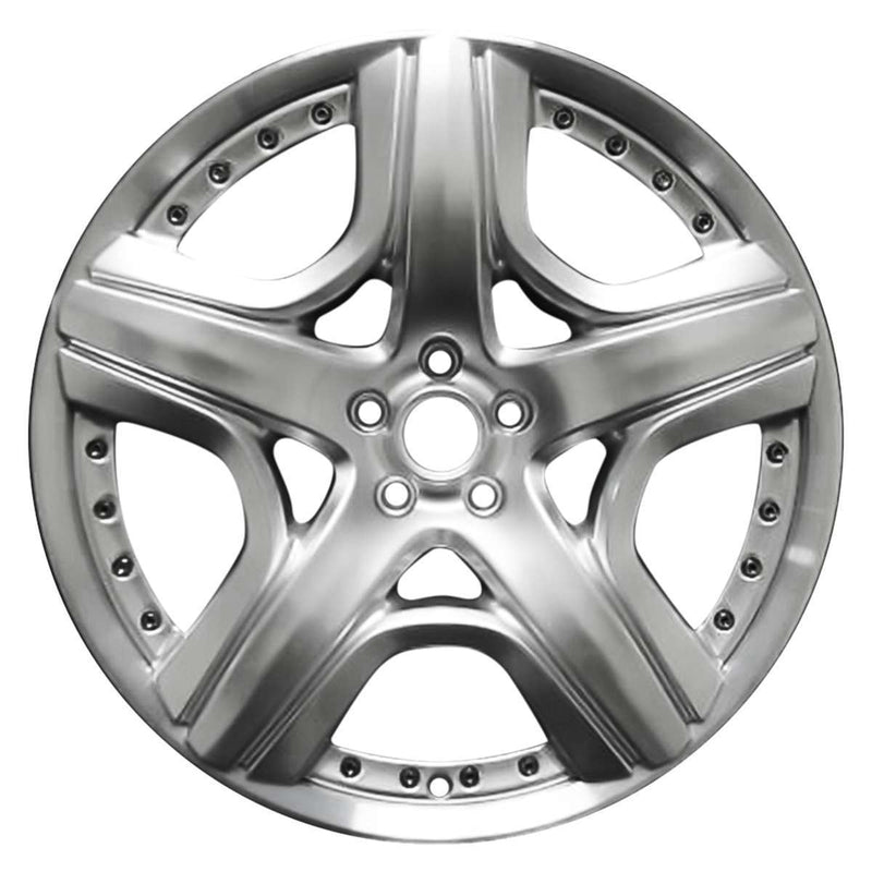 2013 Bentley Continental Wheel 21" Hyper Aluminum 5 Lug W97067H-1