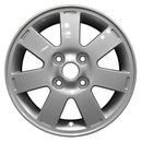 2014 Mitsubishi Mirage Rueda 14" Plata Aluminio 4 Lug W97076S-1