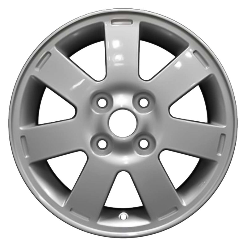 2014 Mitsubishi Mirage Wheel 14" Silver Aluminum 4 Lug W97076S-1