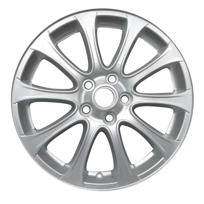 2011 Land Rover Wheel 19" Silver Aluminum 5 Lug W97133S-1