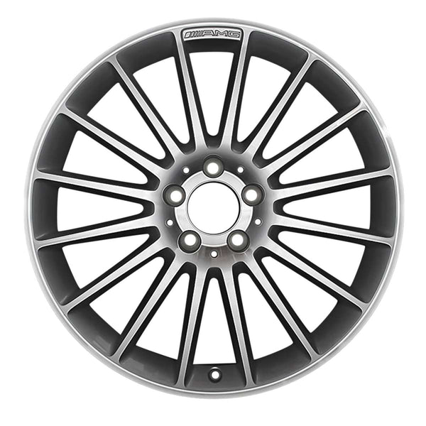 2011 Mercedes Cl600 Wheel 19" Machined Charcoal Aluminum 5 Lug W97174MC-1