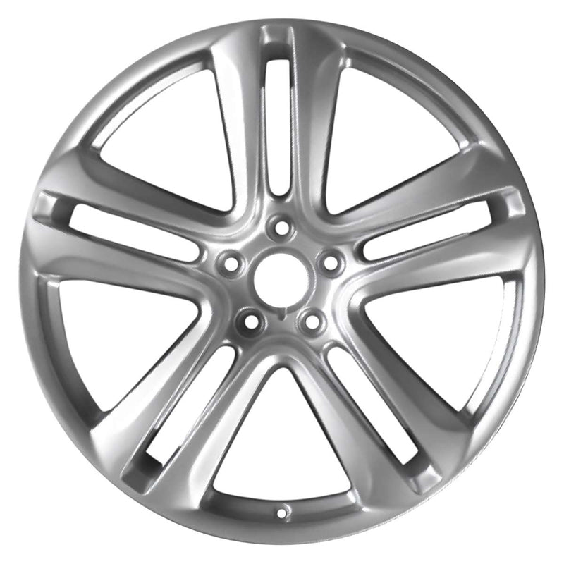 2013 Bentley Continental Wheel 20" Silver Aluminum 5 Lug W97197S-5