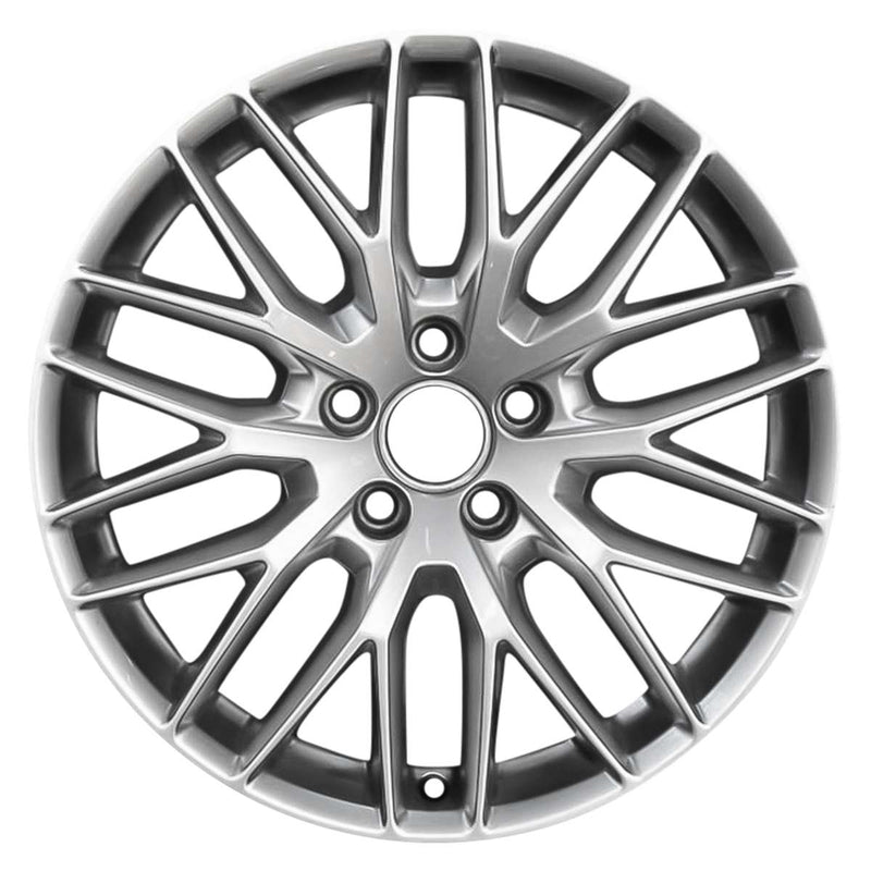 2014 Audi A4 Rueda 18" Plata Aluminio 5 Lug W97208S-8