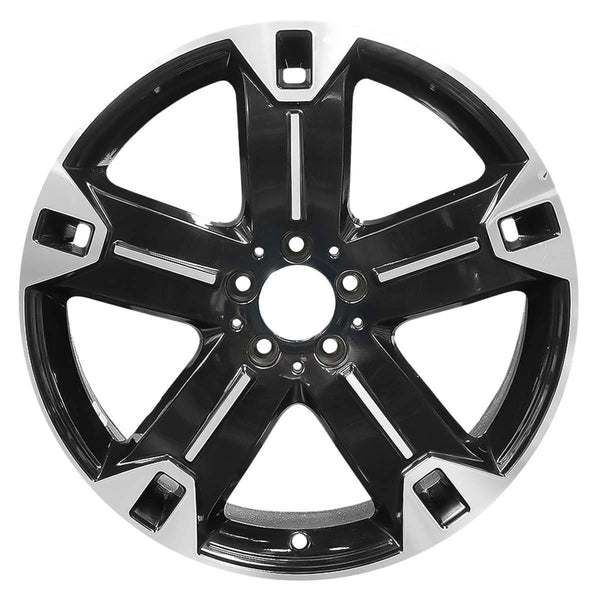 2011 Mercedes ML63 Wheel 20" Machined Gloss Black Aluminum 5 Lug W97307MB-6