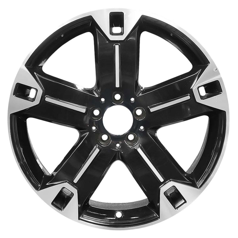 2007 Mercedes ML63 Wheel 20" Machined Gloss Black Aluminum 5 Lug W97307MB-2