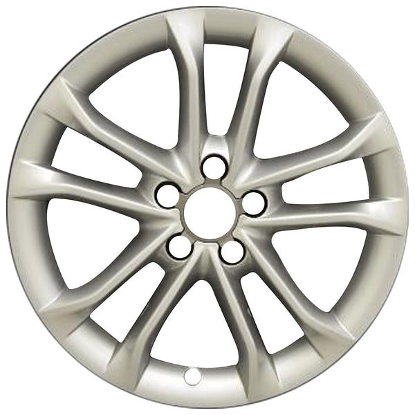 2013 Audi Q3 Wheel 18" Silver Aluminum 5 Lug W97320S-2